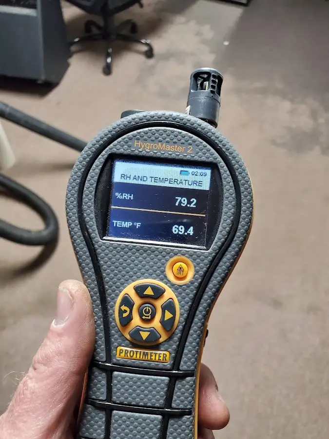Moisture meter humidity assessment for Fire & Smoke Damage Restoration in Sunnyside